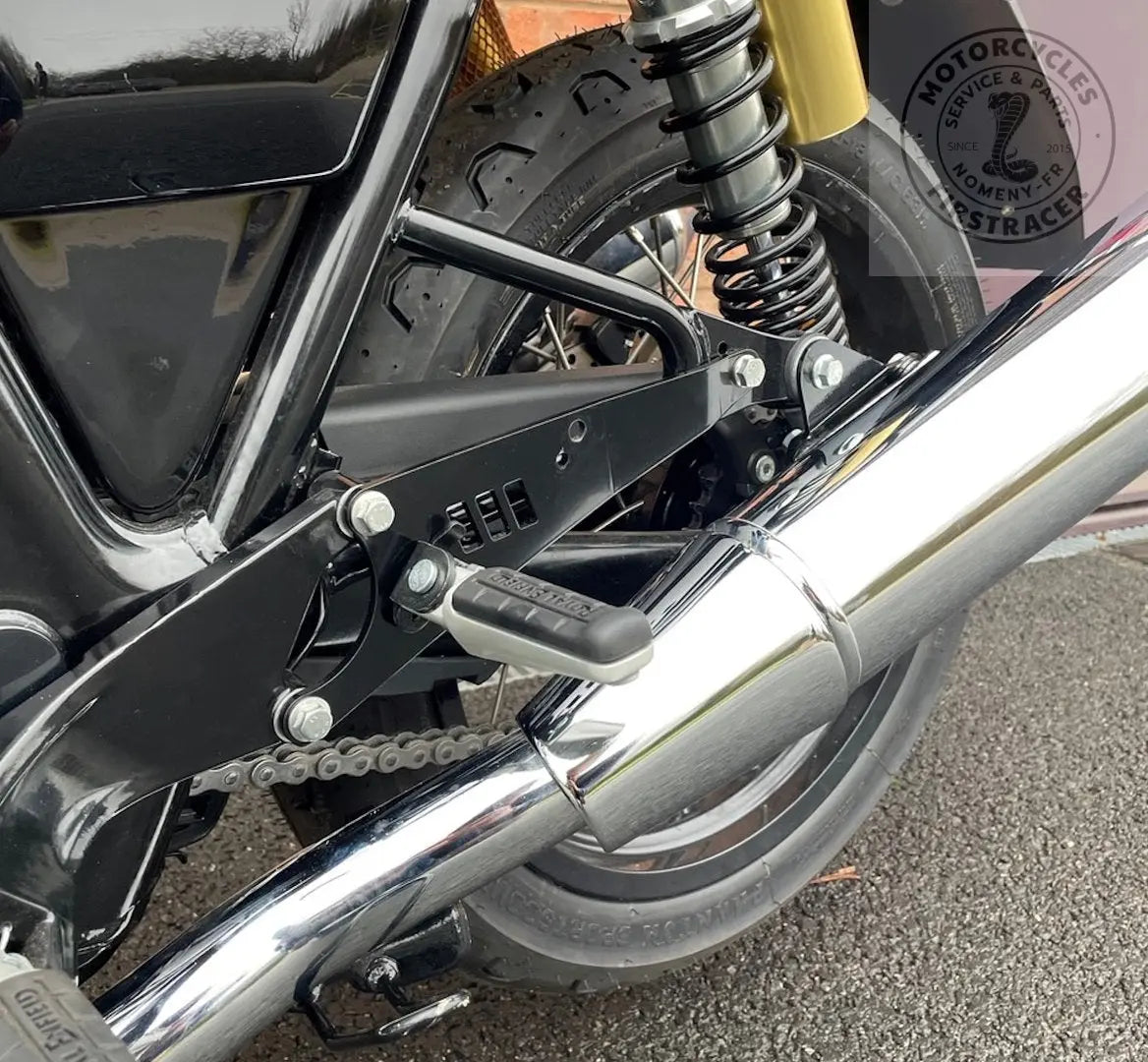 Kit relocalisation des reposes-pieds passager pour Royal Enfield 650 Interceptor Firstracer
