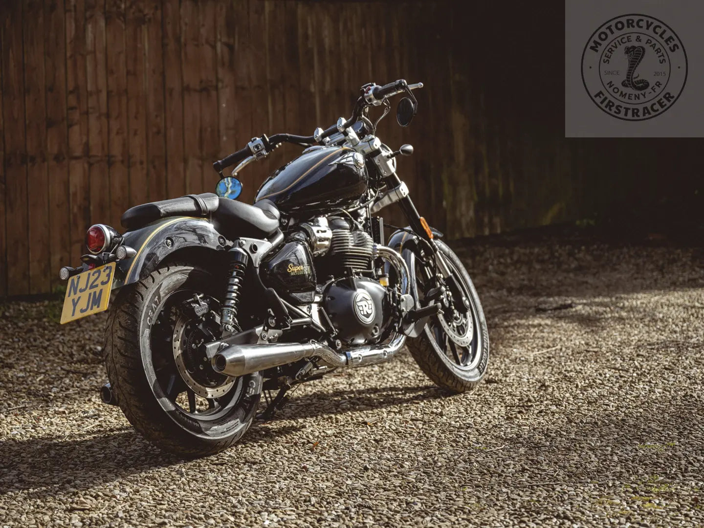 Kit support de plaque court Royal Enfield Super Meteor 650 Firstracer
