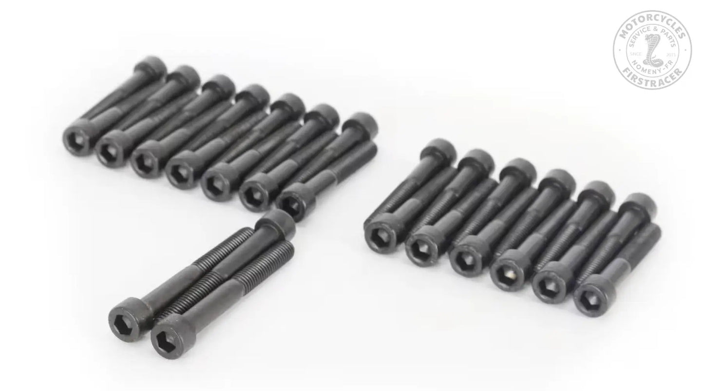 Kit visserie Moteur Inox noir mat Royal Enfield 650 Twins Firstracer