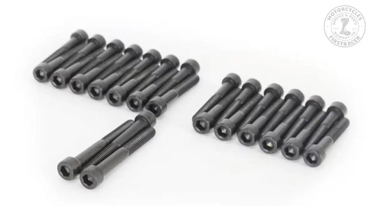 Kit visserie Moteur Inox noir mat Royal Enfield 650 Twins Firstracer