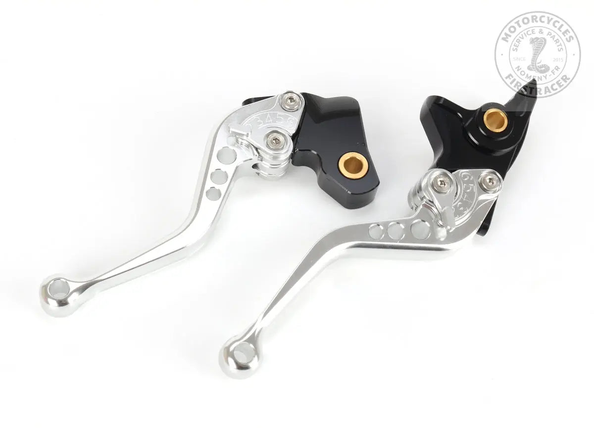 Leviers réglables courts usinés Meteor 350, Classic, Hunter Firstracer