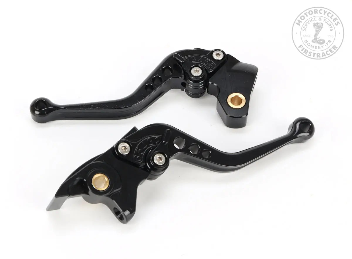Leviers réglables courts usinés Meteor 350, Classic, Hunter Firstracer