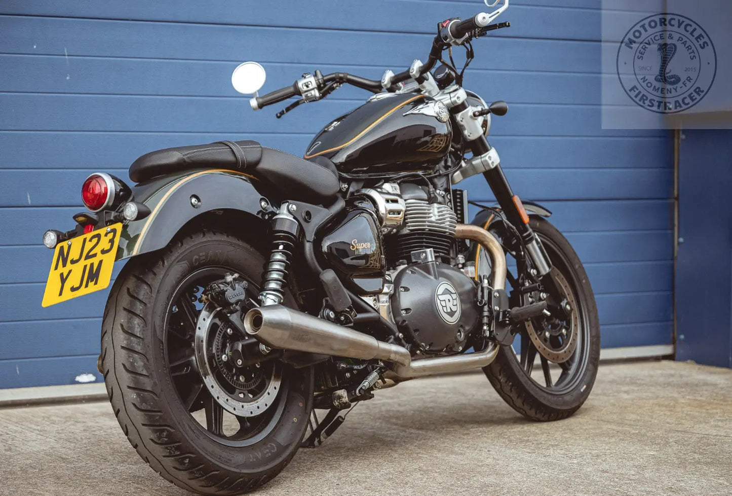Ligne complète d'échappement Inox Super Meteor 650 Firstracer