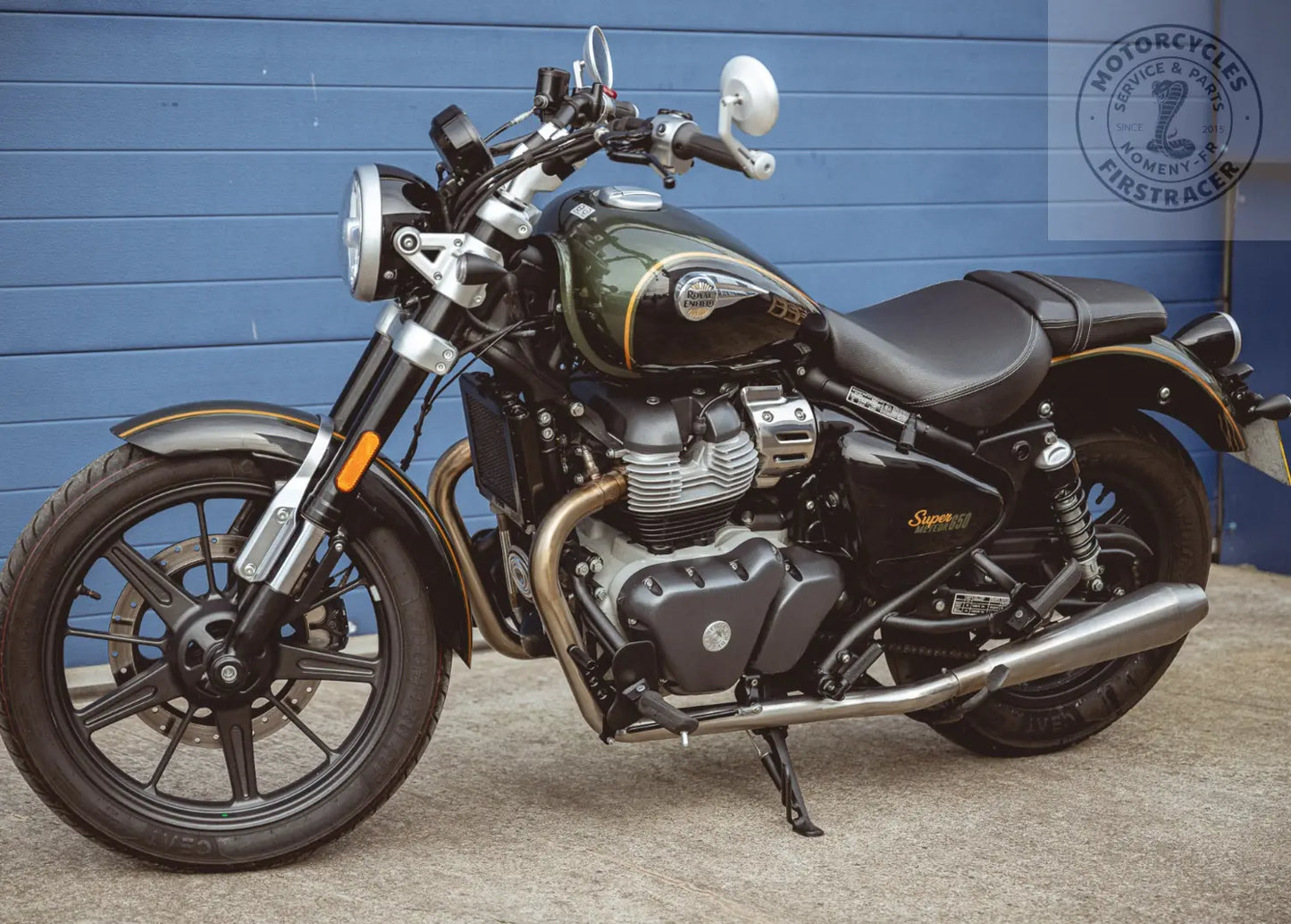 Ligne complète d'échappement Inox Super Meteor 650 Firstracer