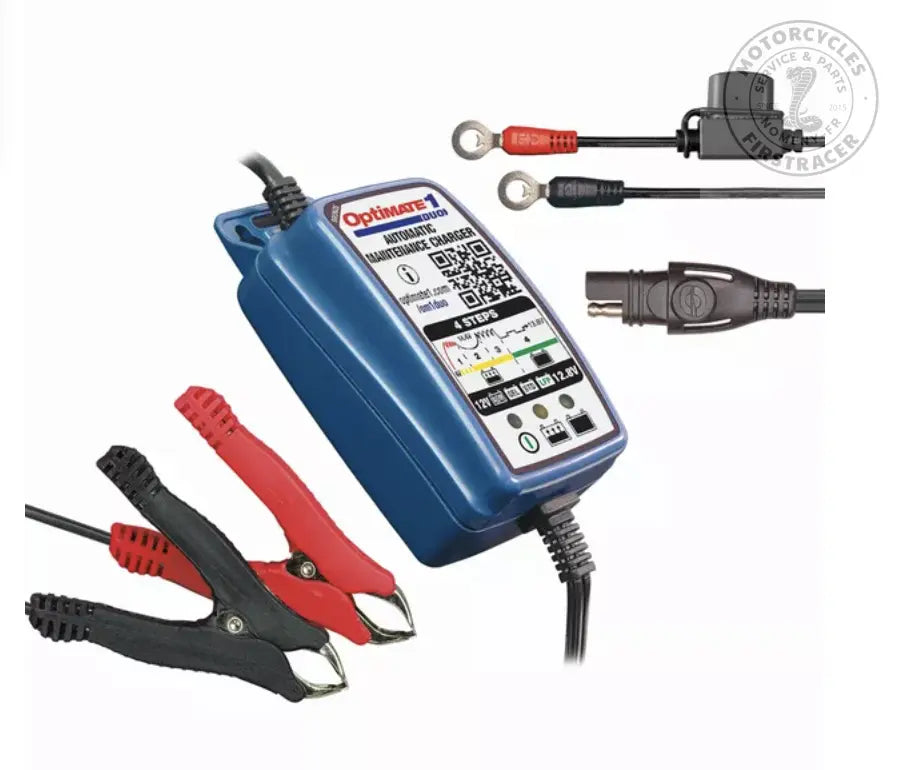 Mainteneur de batterie OptiMate 1 DUO 12V / 12.8V, 0.6A Firstracer