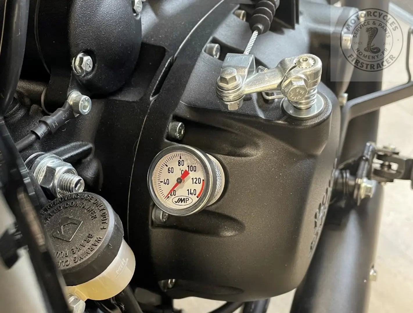Manomètre de Température d'Huile Royal Enfield 350 Firstracer