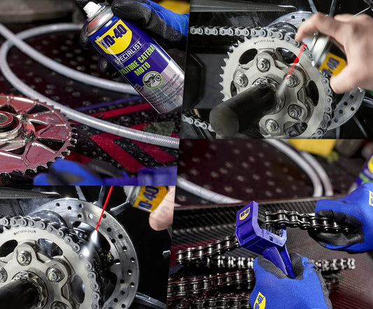 Nettoyant chaîne WD-40 Specialist® Moto – Spray 400 ml Firstracer