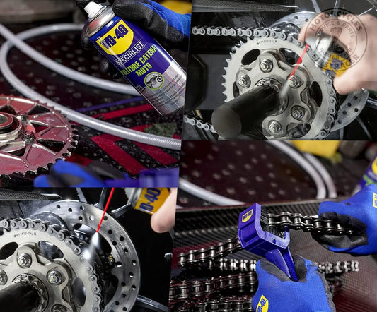 Nettoyant chaîne WD-40 Specialist® Moto – Spray 400 ml Firstracer