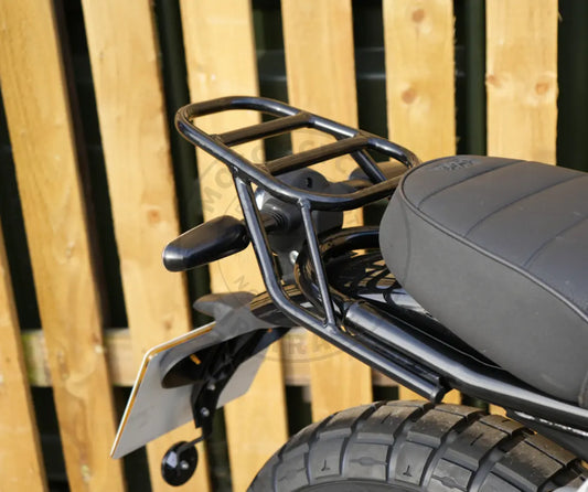 PORTE-PAQUET ARRIÈRE NOIR – BEAR 650 Firstracer