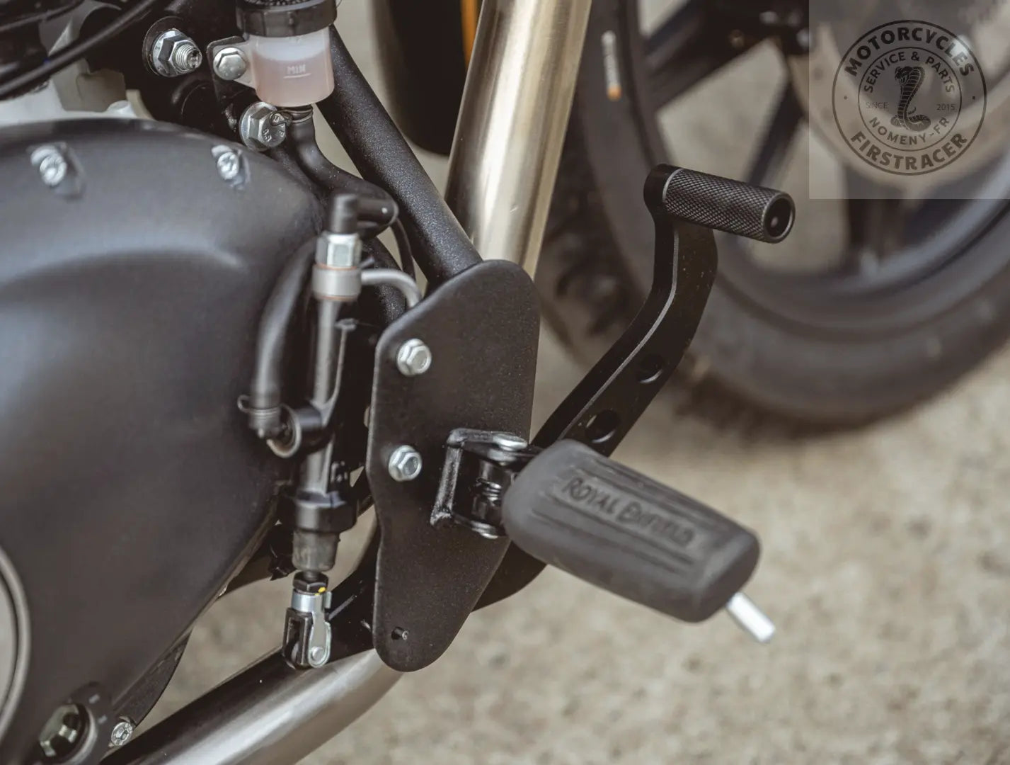 Pédale de frein aluminium Royal Enfield Super Meteor 650 Firstracer
