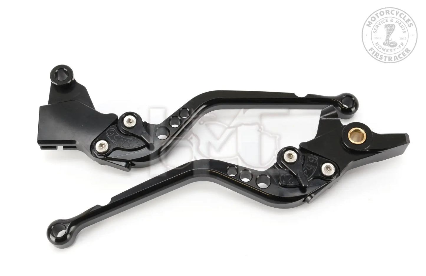 Paire de Leviers Réglables Noir – Royal Enfield Himalayan 450 & Guerrilla 450 Firstracer