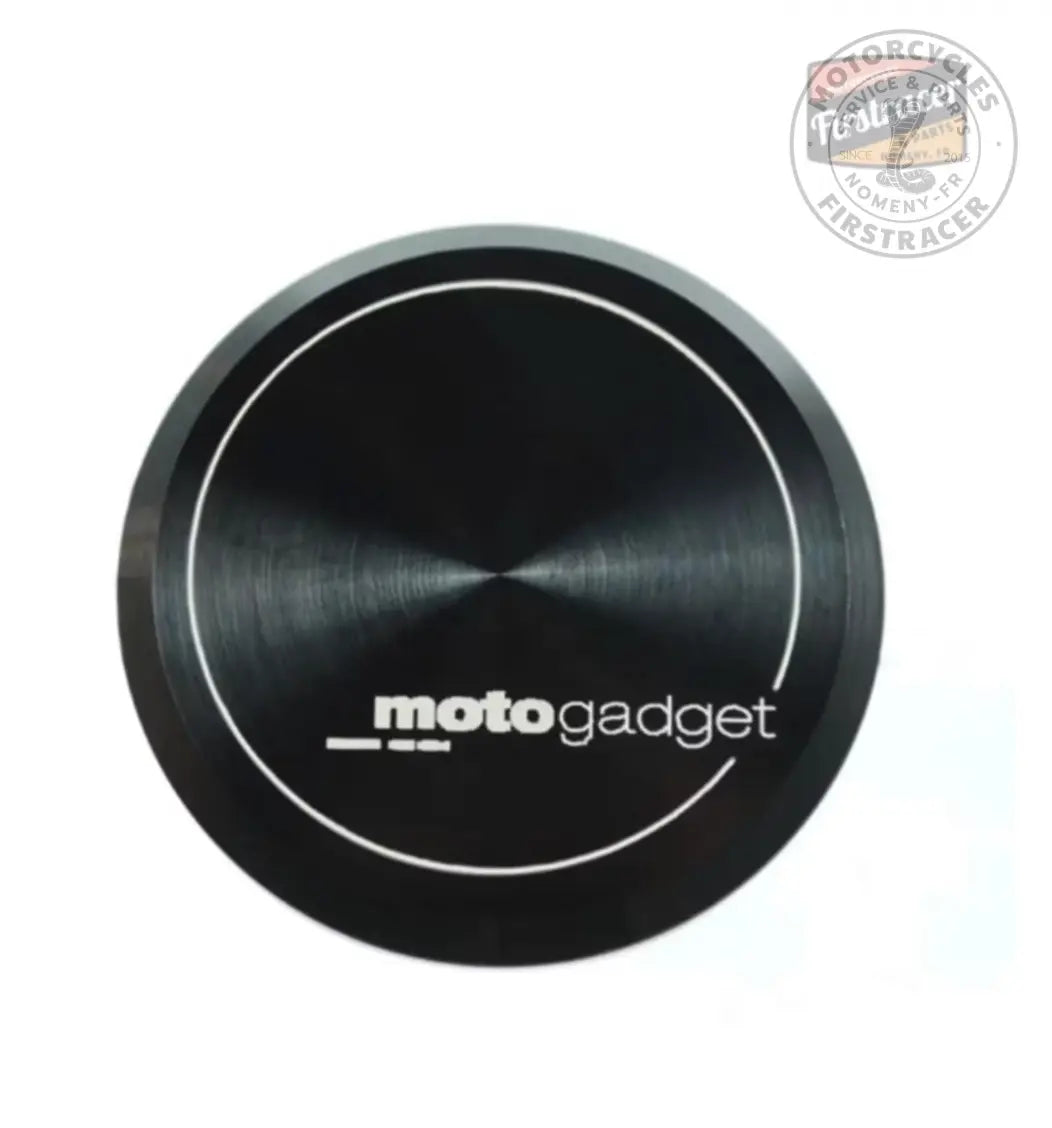 Paire de bouchons aluminium noir – poignées Motogadget mo.grip Firstracer