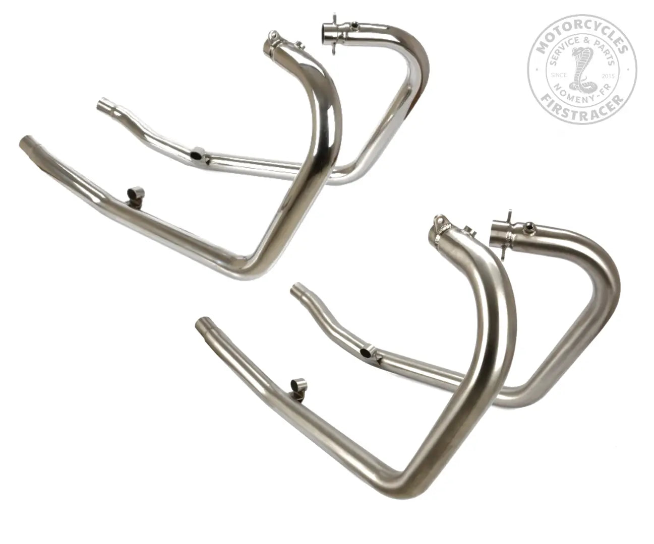Paire de collecteurs d'échappement Royal Enfield 650 Twins Firstracer
