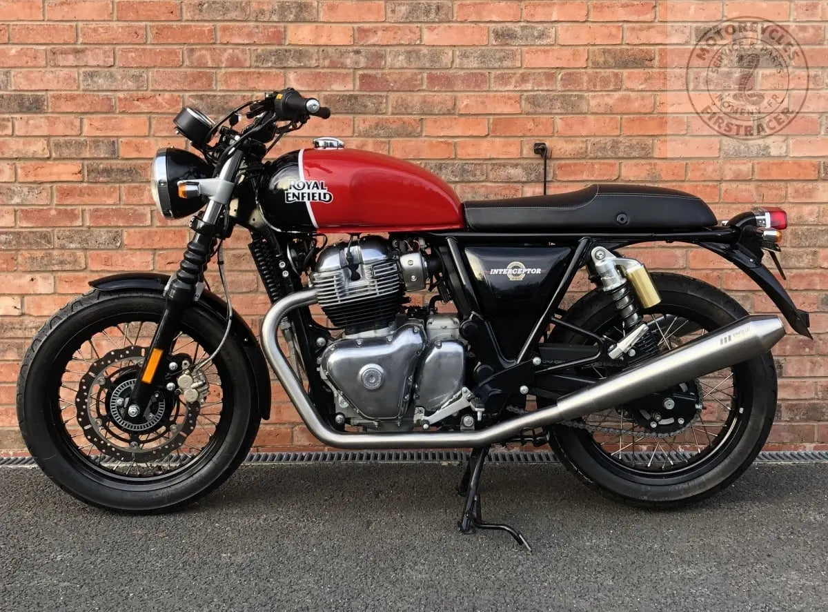 Paire de collecteurs d'échappement Royal Enfield 650 Twins Firstracer