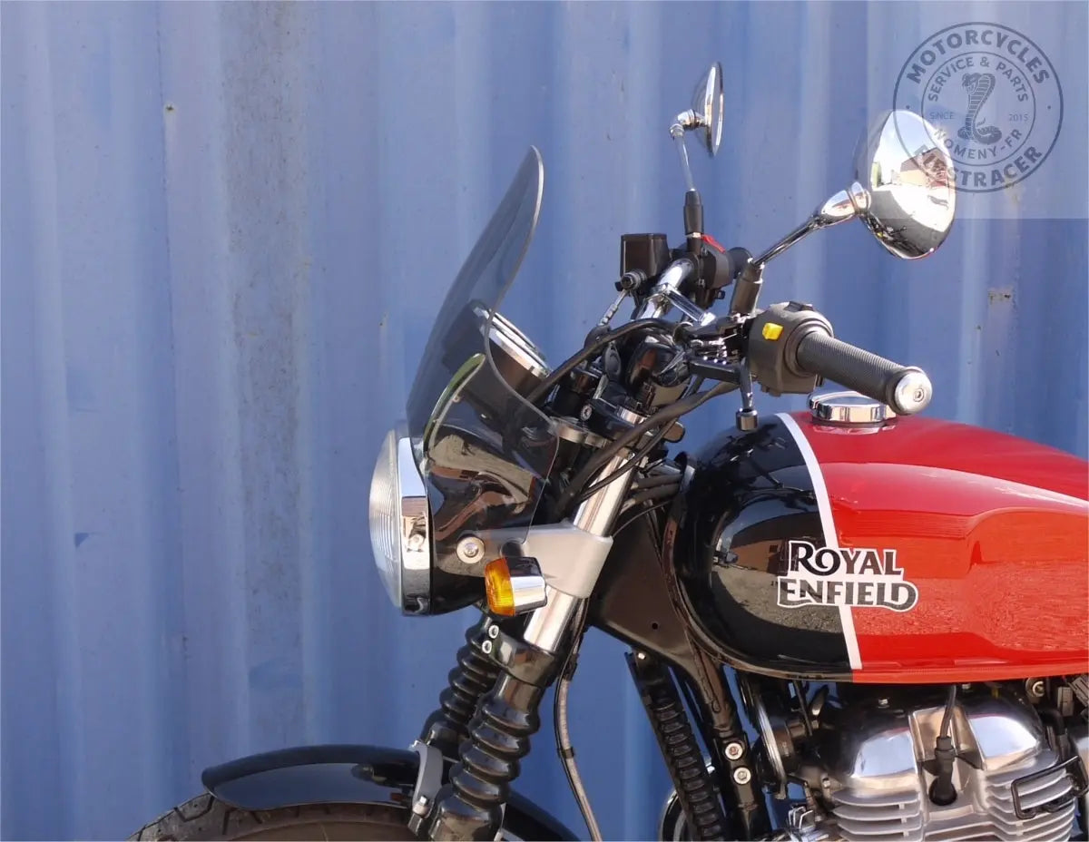 Pare-brise teinte clair haute qualité Royal Enfield 650 twins Firstracer