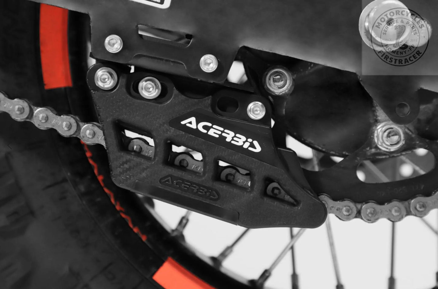 Patin Guide Chaîne Acerbis pour Royal Enfield Himalayan 450 Firstracer