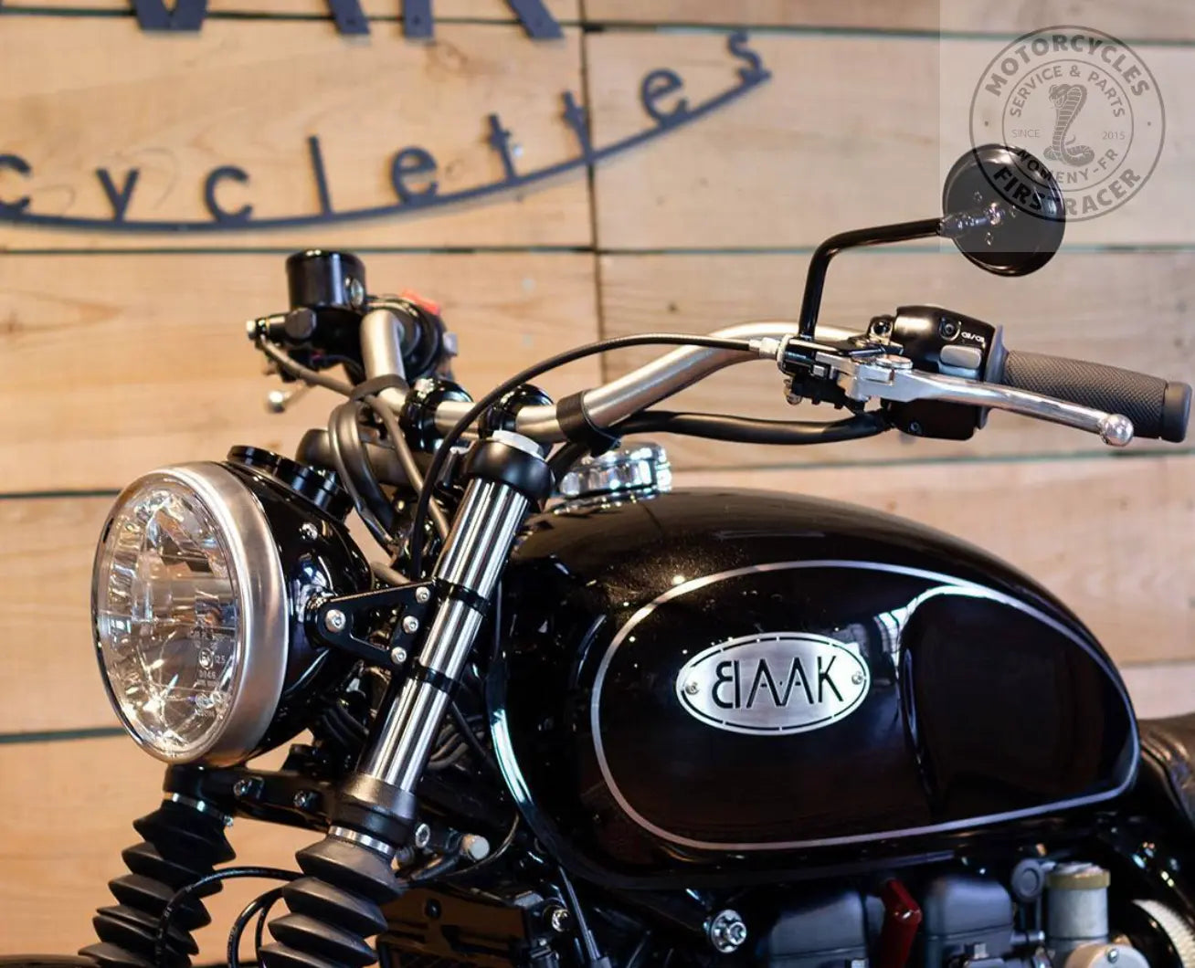 Pattes de phare courtes universelles – Ø41/42 mm Firstracer