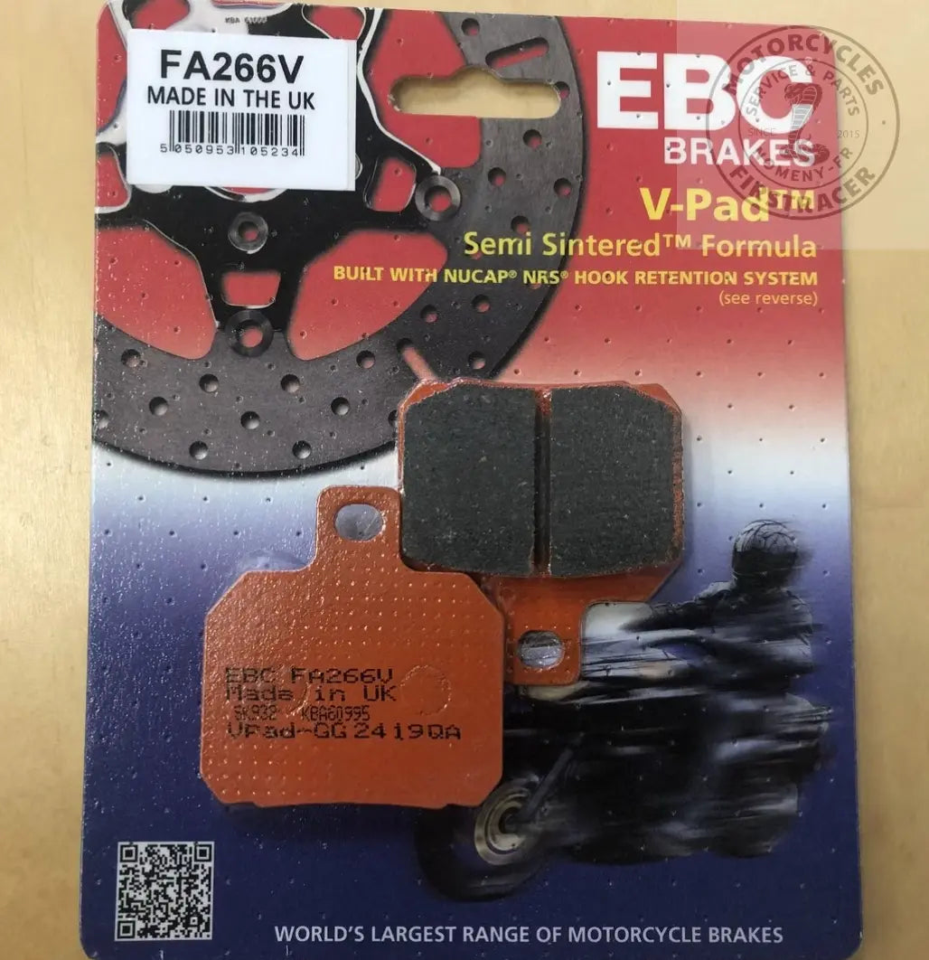 Plaquettes de frein SEMI SINTERISEES arrière côté Side EBC pour URAL Firstracer