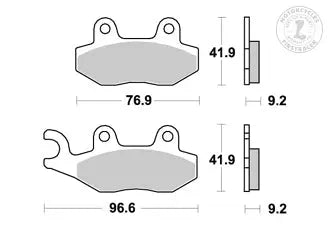 Plaquettes de frein avant Royal Enfield Classic 500 Firstracer