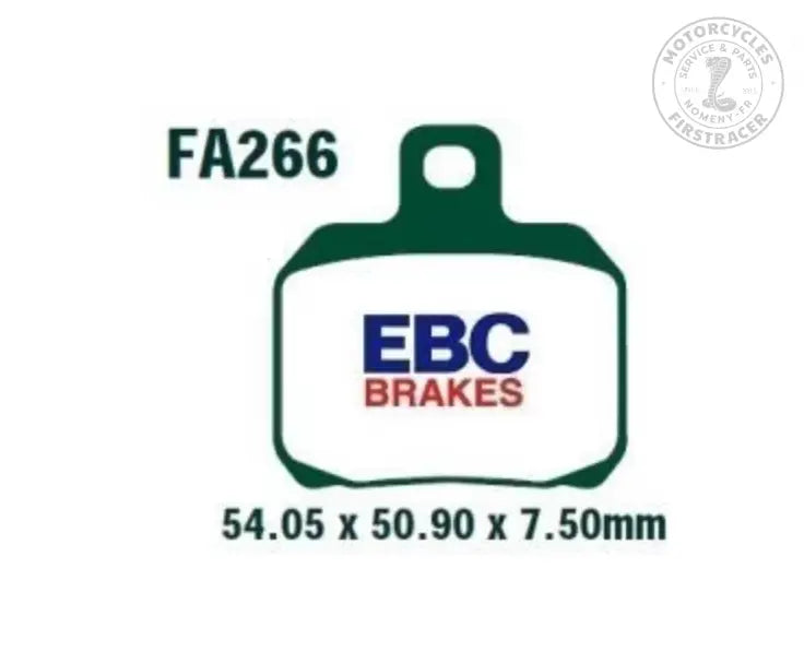 Plaquettes de frein pour moto URAL - Organique Firstracer