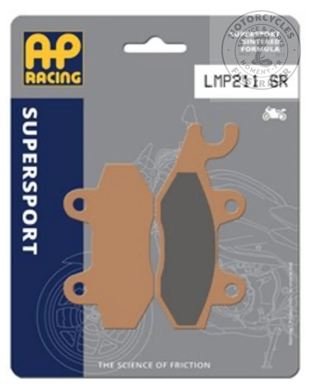 Plaquettes de freins ARRIÈRE AP RACING TRIUMPH tous modèles depuis 2001 à aujourd'hui Firstracer