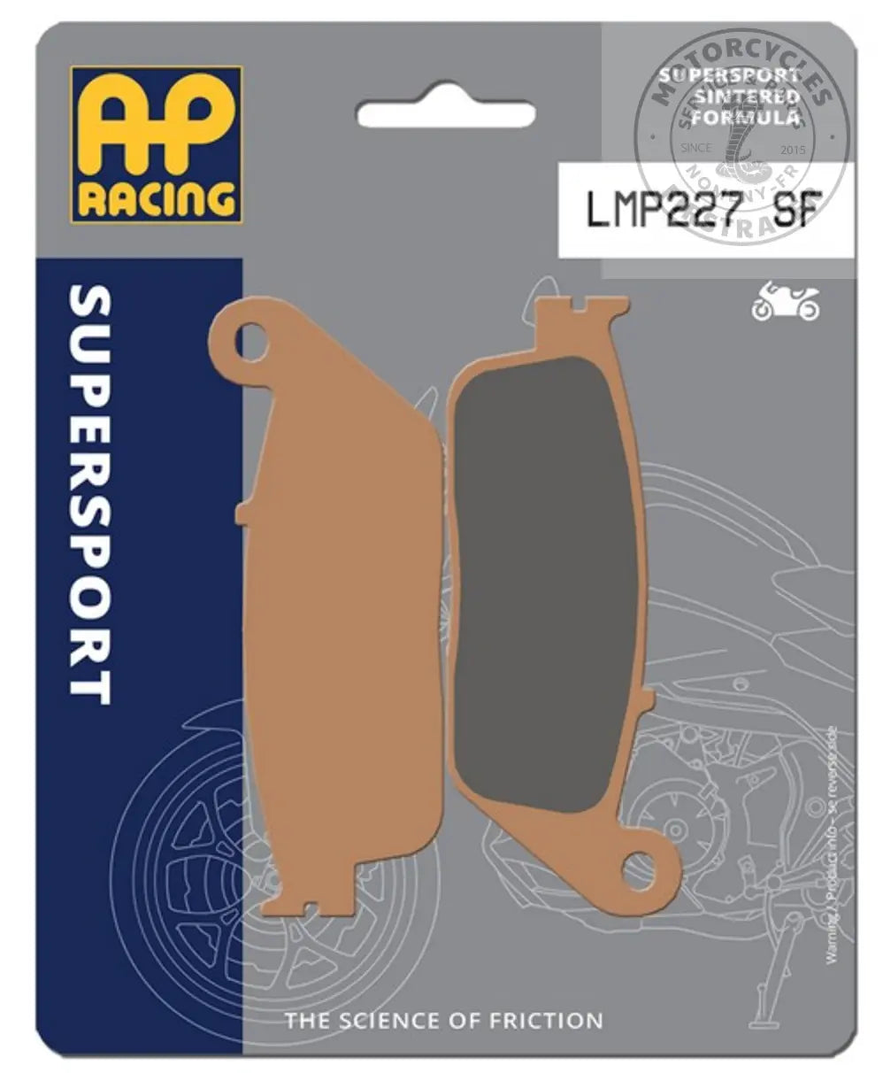 Plaquettes de freins AVANT AP RACING METAL FRITE TRIUMPH BONNEVILLE T100 et T120 à partir de 2016 Firstracer