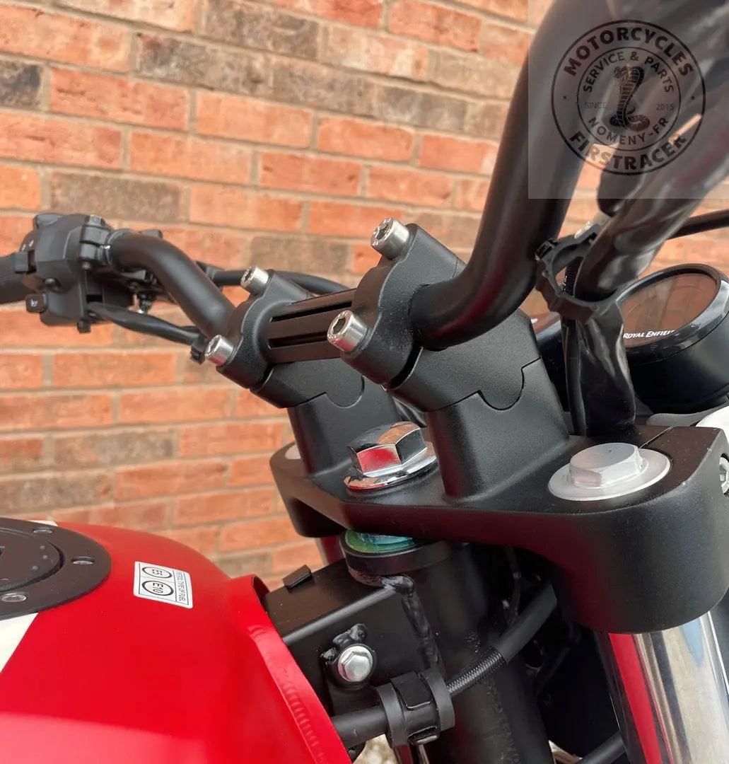 Pontet de rapprochement de guidon Royal Enfield Himalayan et Scram Firstracer