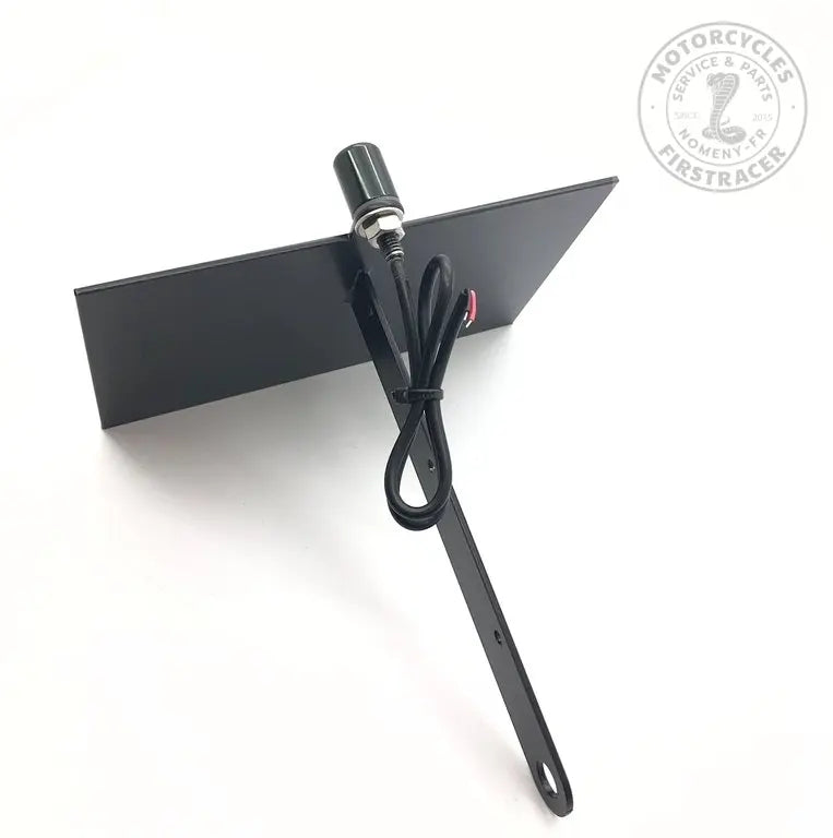 Porte plaque latéral + éclairage de plaque Triumph Firstracer