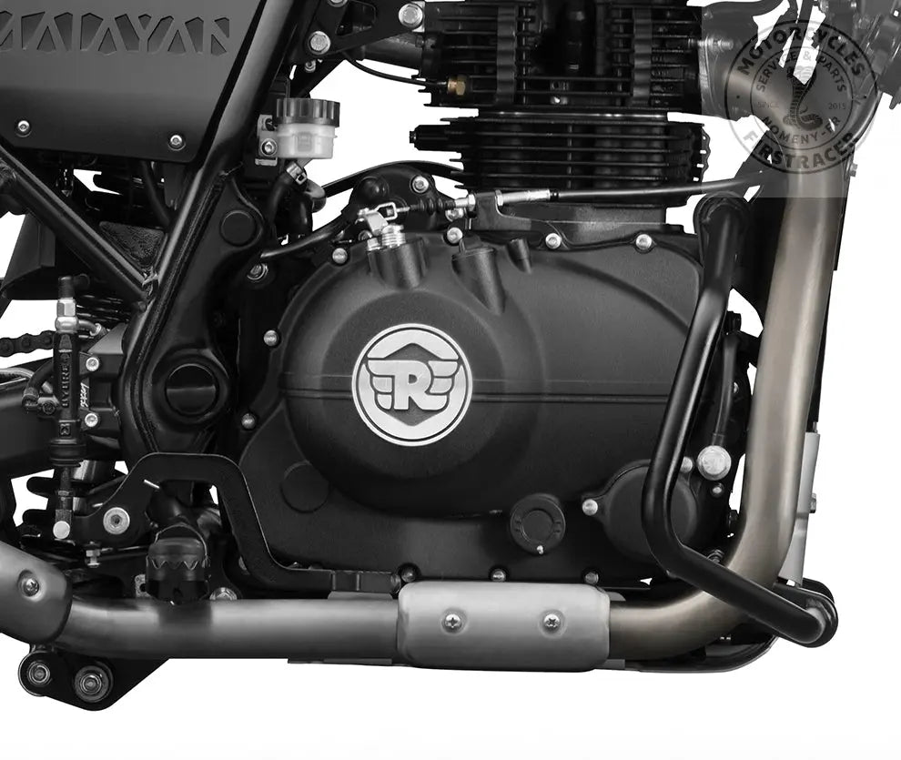 Protections moteur noir Royal Enfield Himalayan et Scram 410 Firstracer