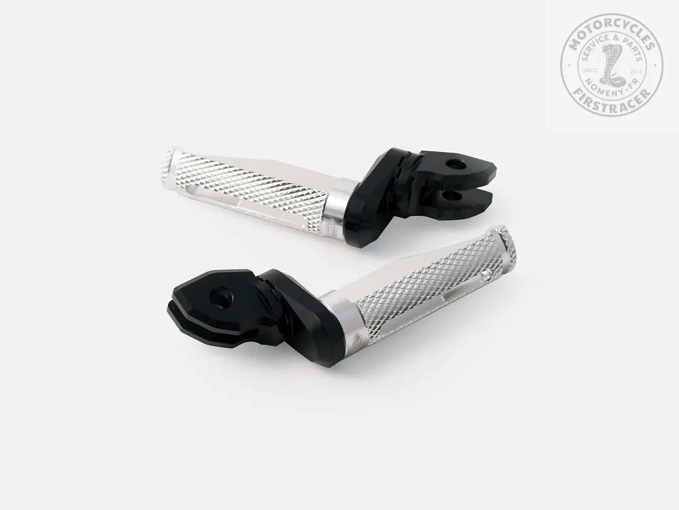 REPOSE-PIEDS PILOTE ALUMINIUM POUR ROYAL ENFIELD 650 INTERCEPTOR Firstracer