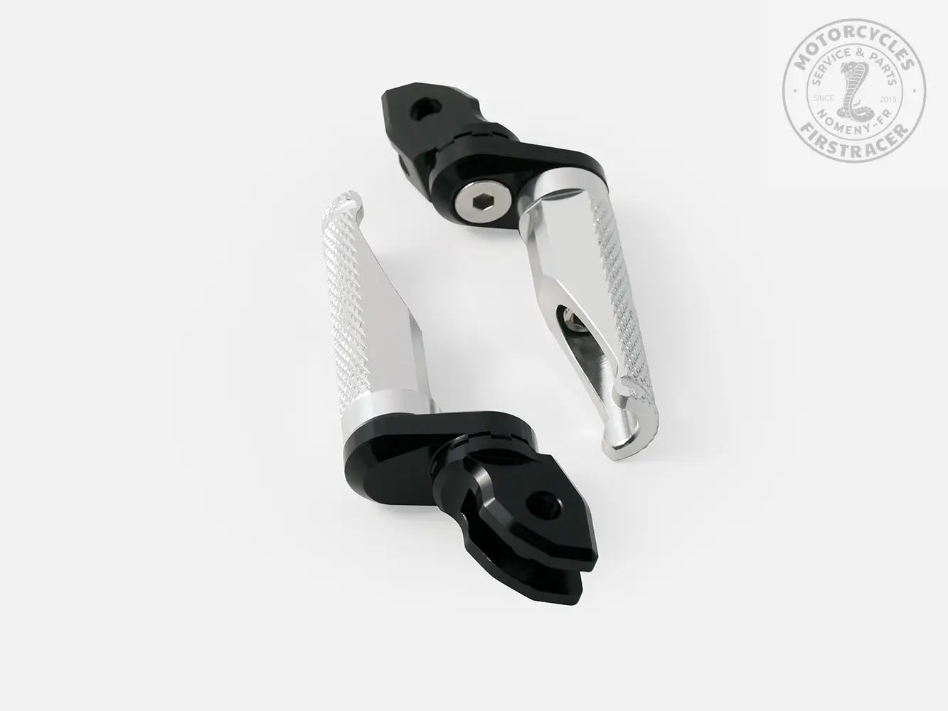 REPOSE-PIEDS PILOTE ALUMINIUM POUR ROYAL ENFIELD 650 INTERCEPTOR Firstracer