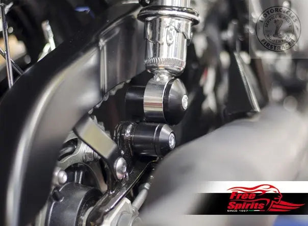 Réhausses d'amortisseurs pour Triumph T100/T120 2016+ Firstracer