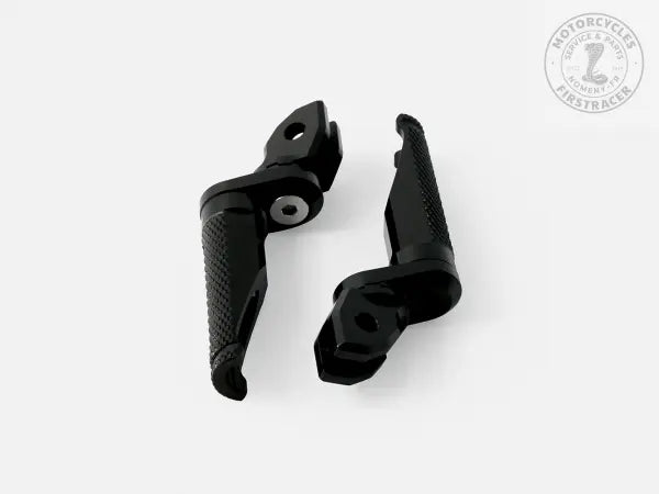 Repose-Pieds Pilote Aluminium Finition Noir pour Royal Enfield 650 Interceptor Firstracer