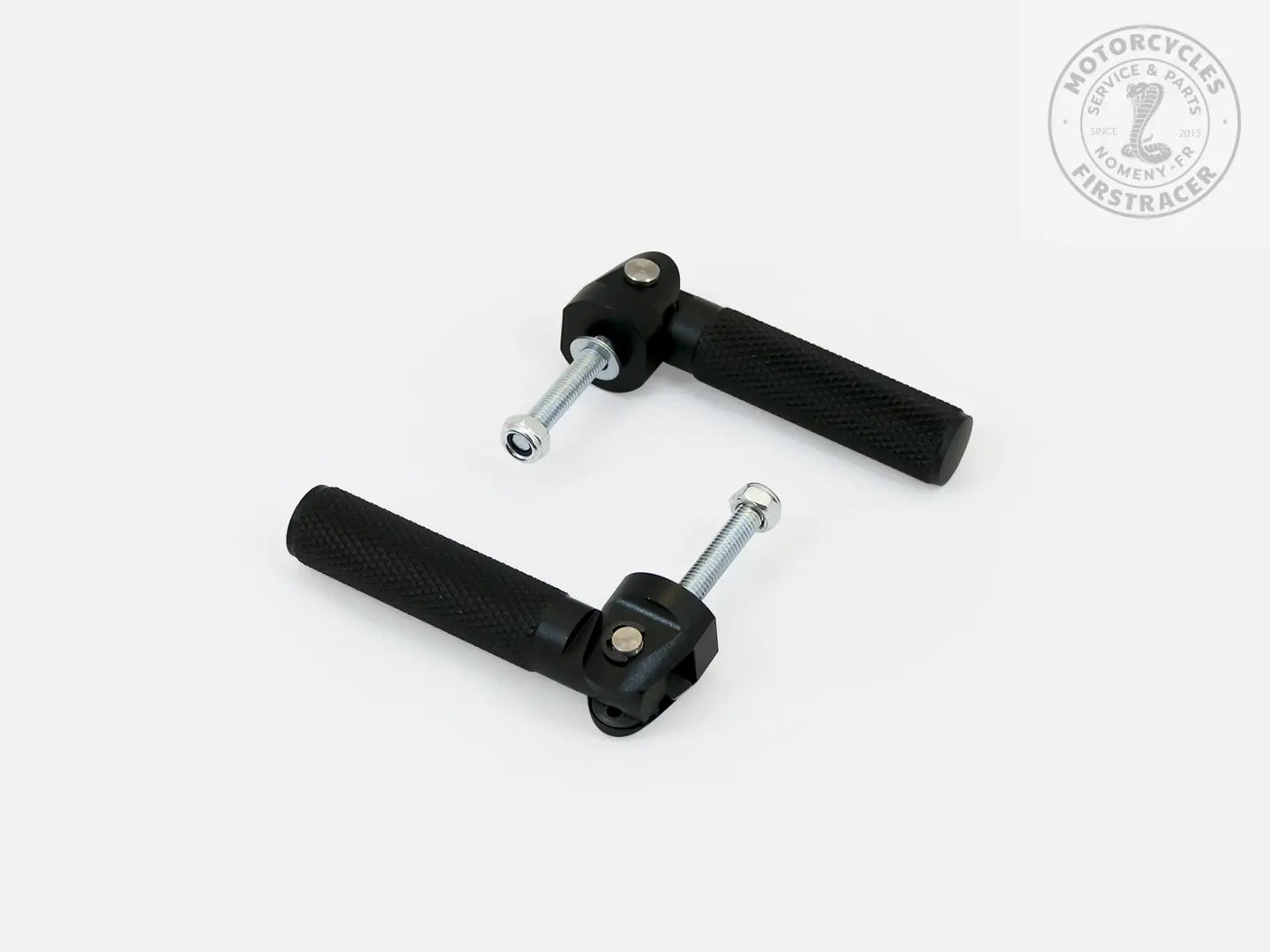 Repose-pieds passager aluminium OU noir Royal Enfield 650 twins Firstracer