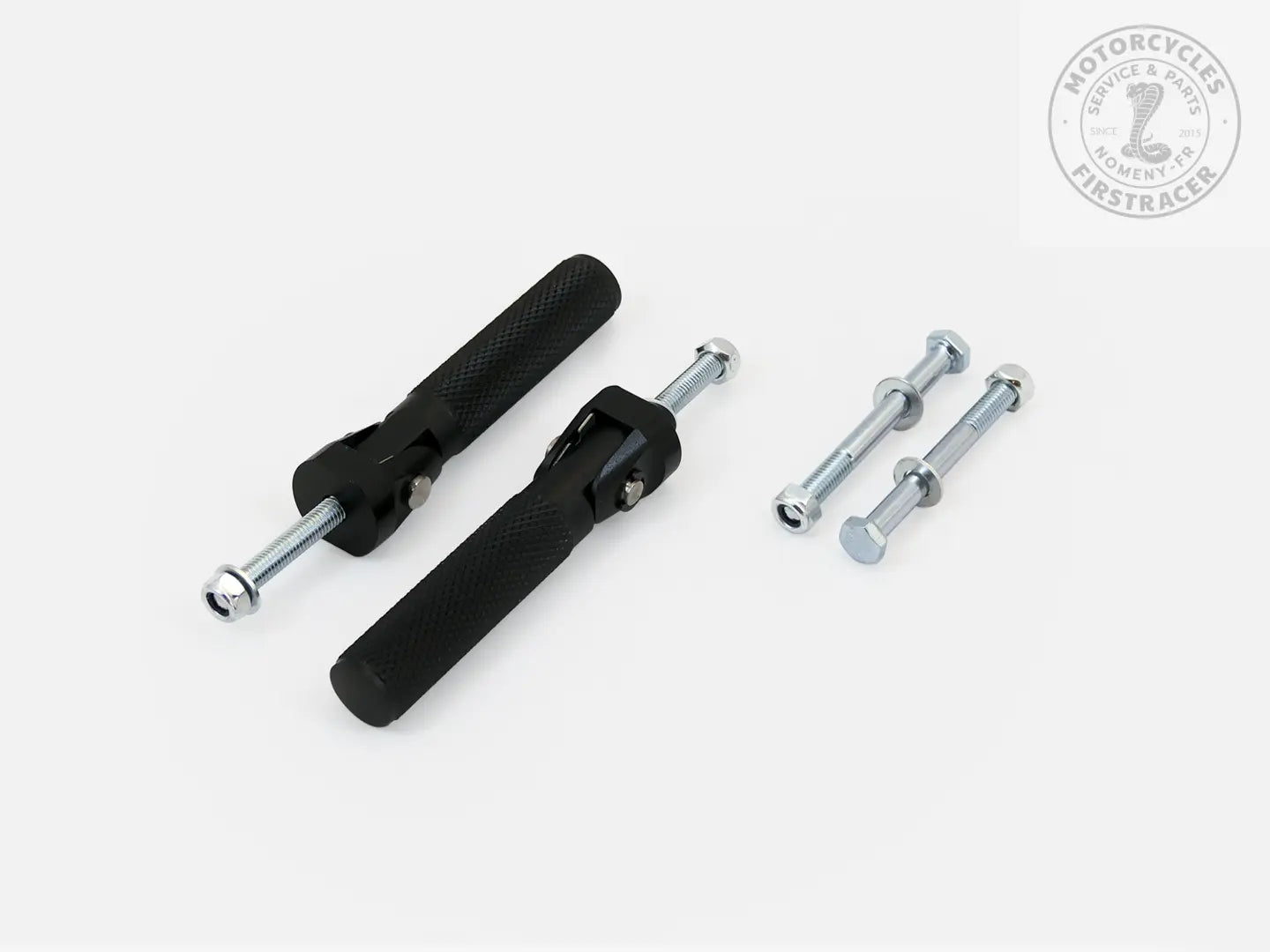 Repose-pieds passager aluminium OU noir Royal Enfield 650 twins Firstracer
