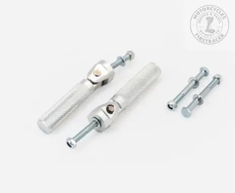 Repose-pieds passager aluminium OU noir Royal Enfield 650 twins Firstracer