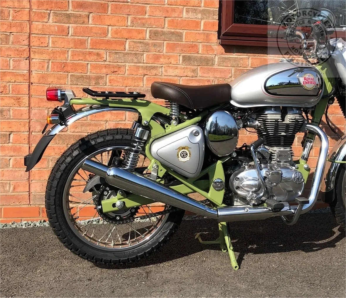 SILENCIEUX COURT STYLE GOLDSTAR POUR CLASSIC 500 TRIAL 2019-2020 Firstracer