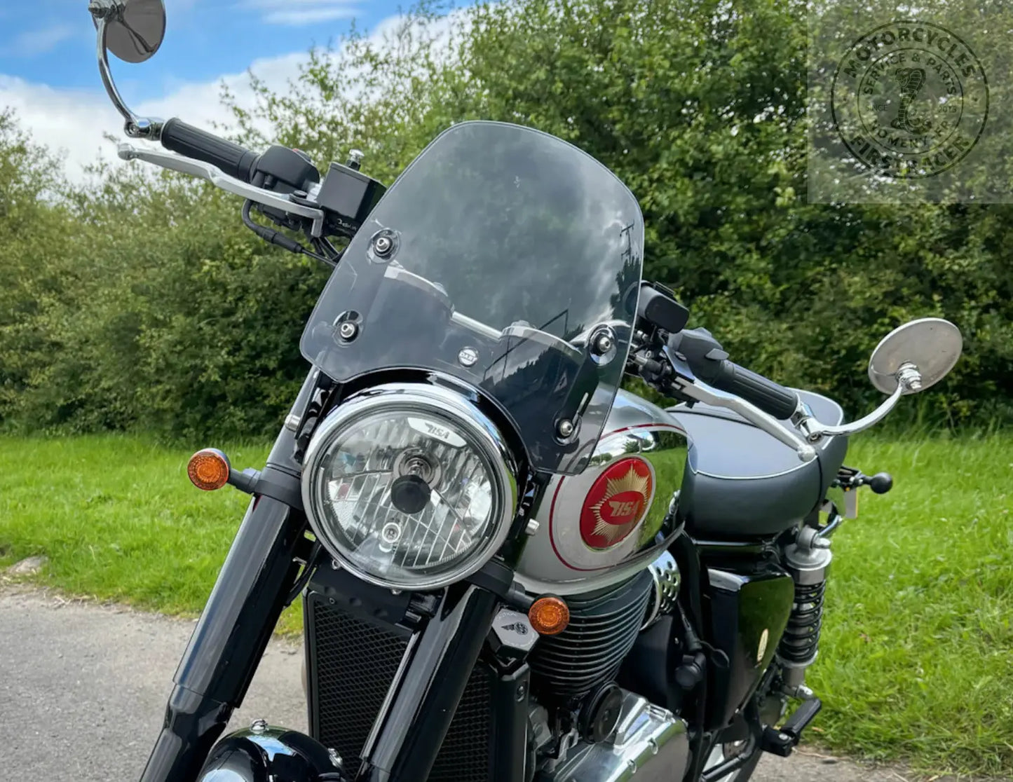 Saute-vent DART – Light Tint – BSA 650 Goldstar Firstracer
