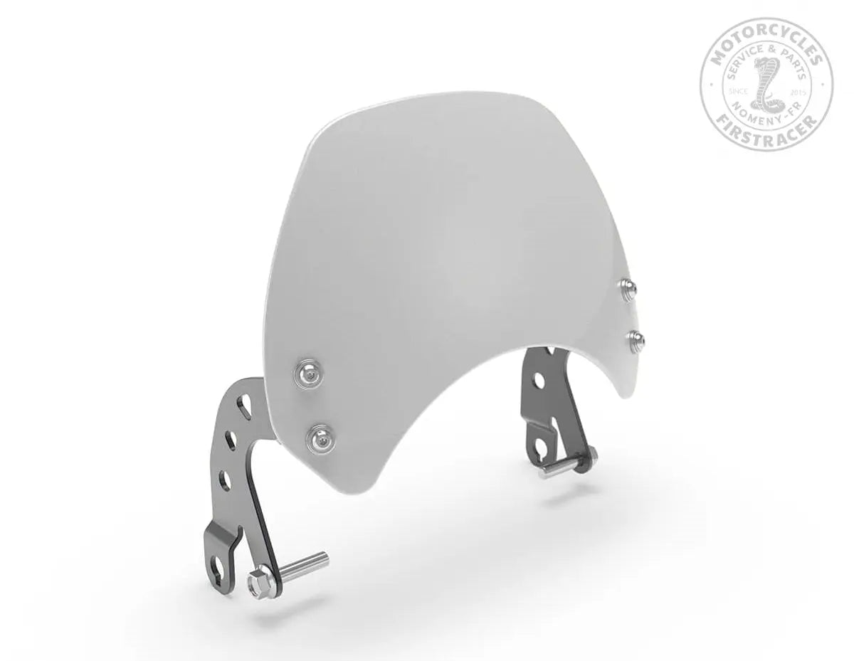 Saute-vent Ice Queen blanc ou noir pour Royal Enfield 650 Twins Firstracer