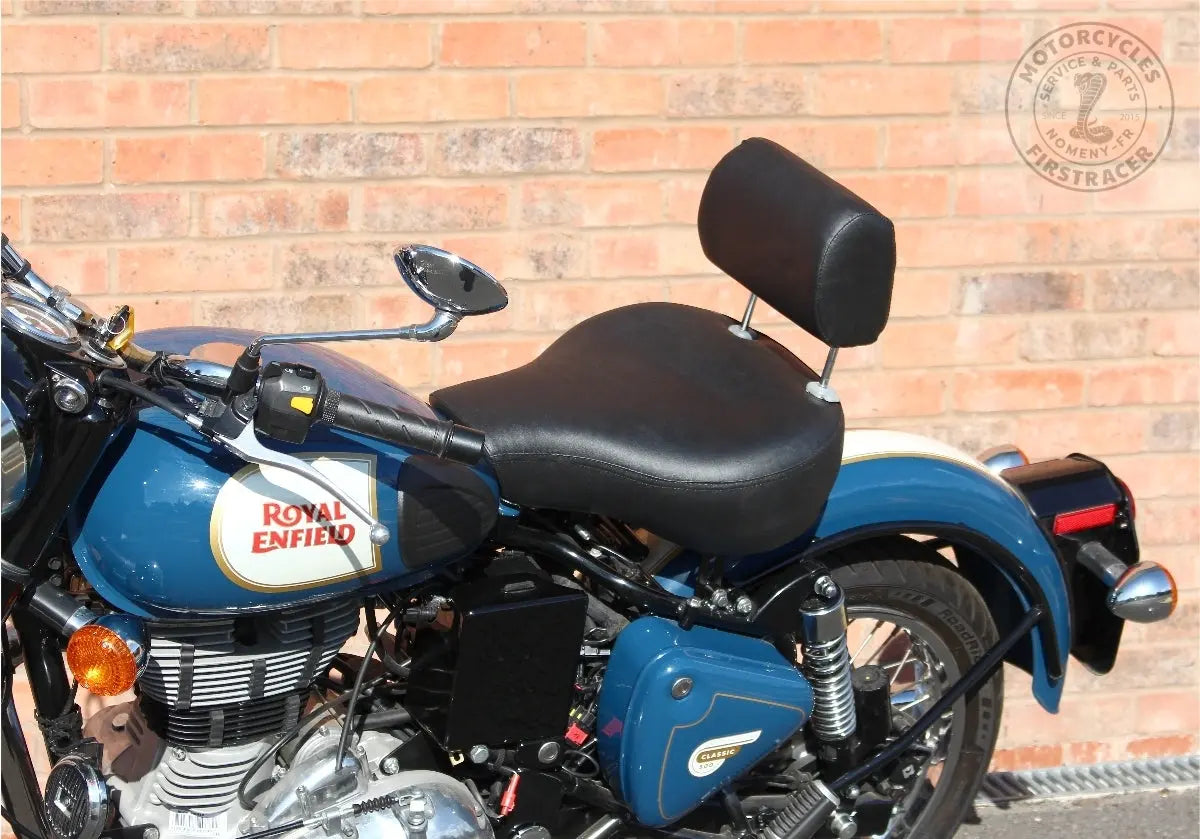 Siège / selle solo avec dossier réglable Royal Enfield Classic 500 Firstracer