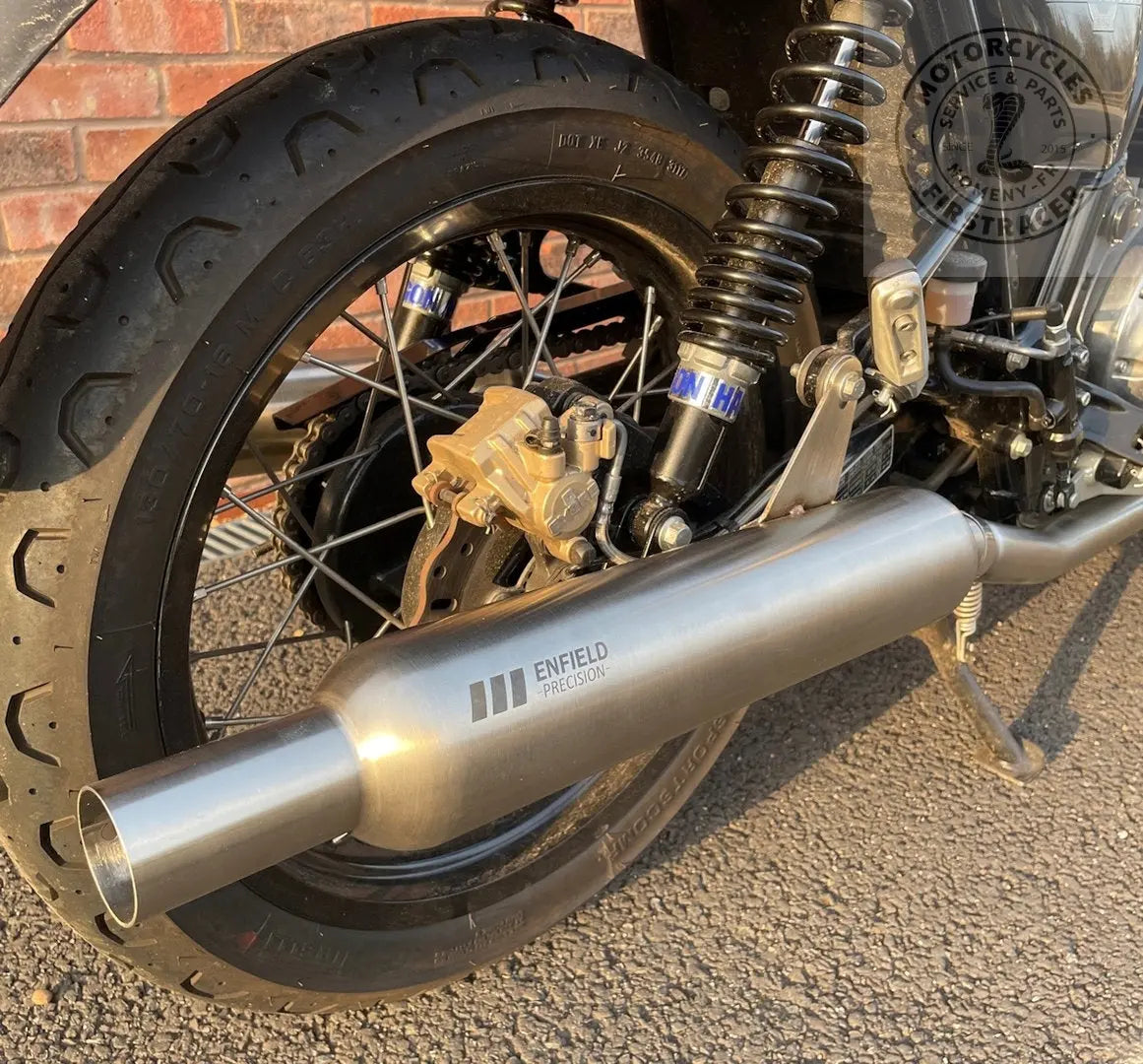 Silencieux bas Enfield Precision pour Royal Enfield 650 Twins Firstracer