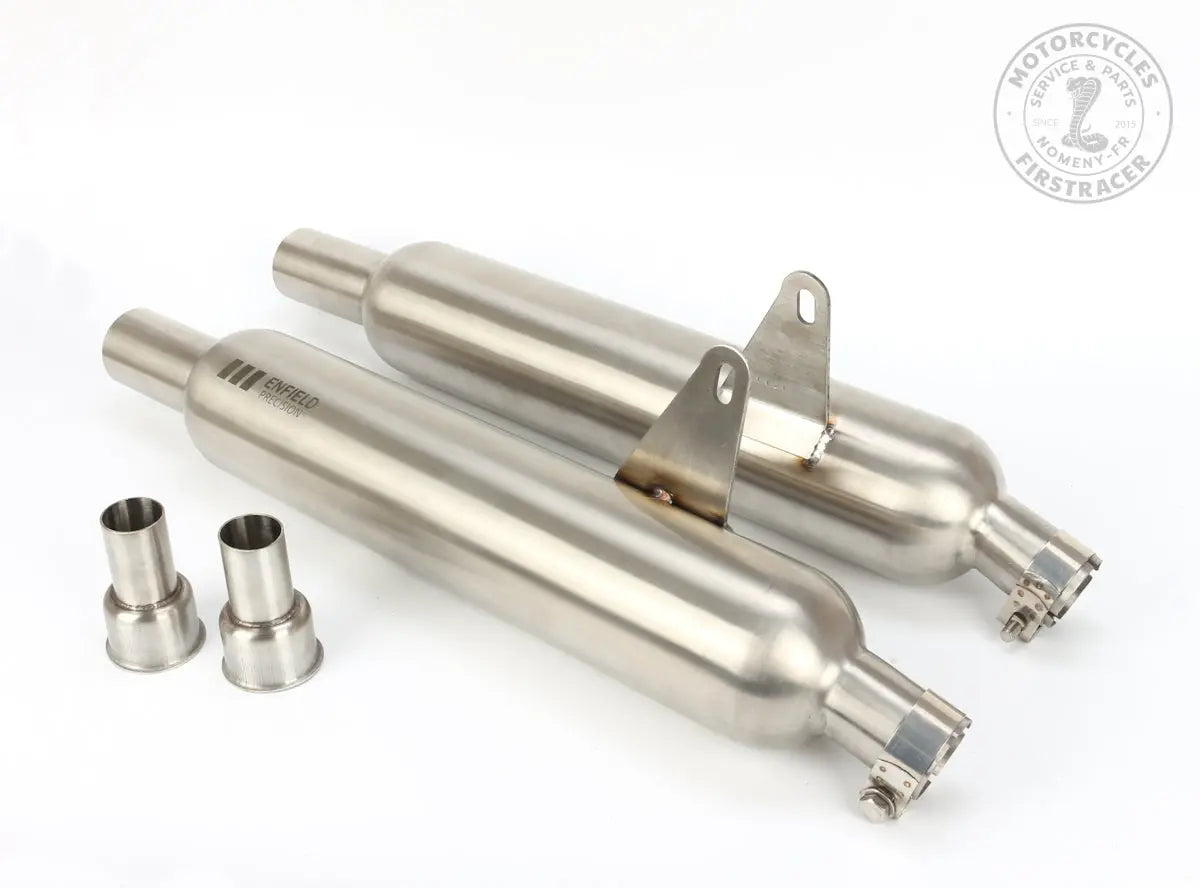 Silencieux bas Enfield Precision pour Royal Enfield 650 Twins Firstracer