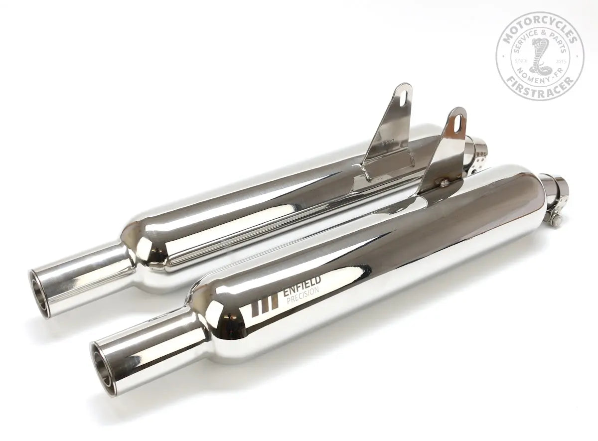Silencieux bas Enfield Precision pour Royal Enfield 650 Twins Firstracer