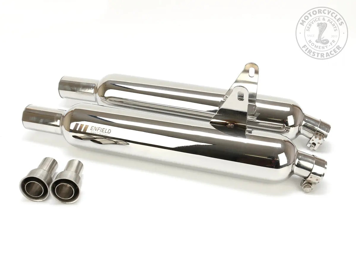 Silencieux bas Enfield Precision pour Royal Enfield 650 Twins Firstracer
