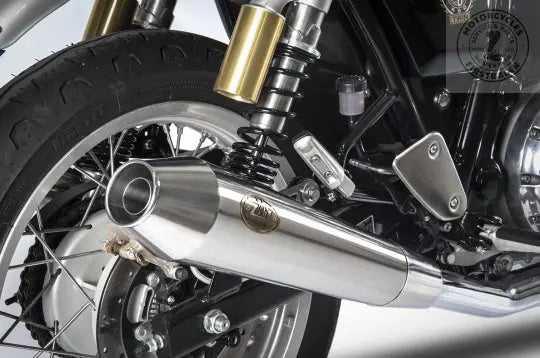 Silencieux inox ZARD homologue Royal Enfield 650 Twins Firstracer