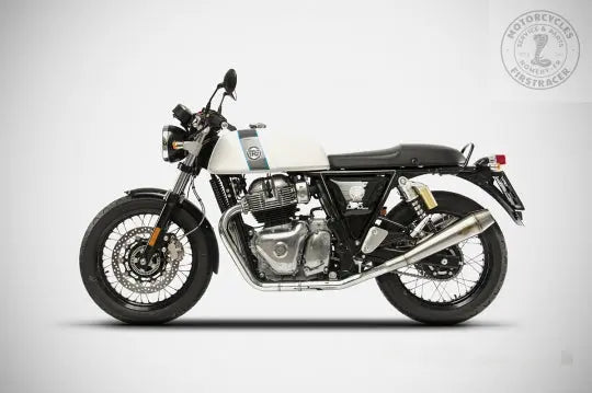 Silencieux inox ZARD homologue Royal Enfield 650 Twins Firstracer