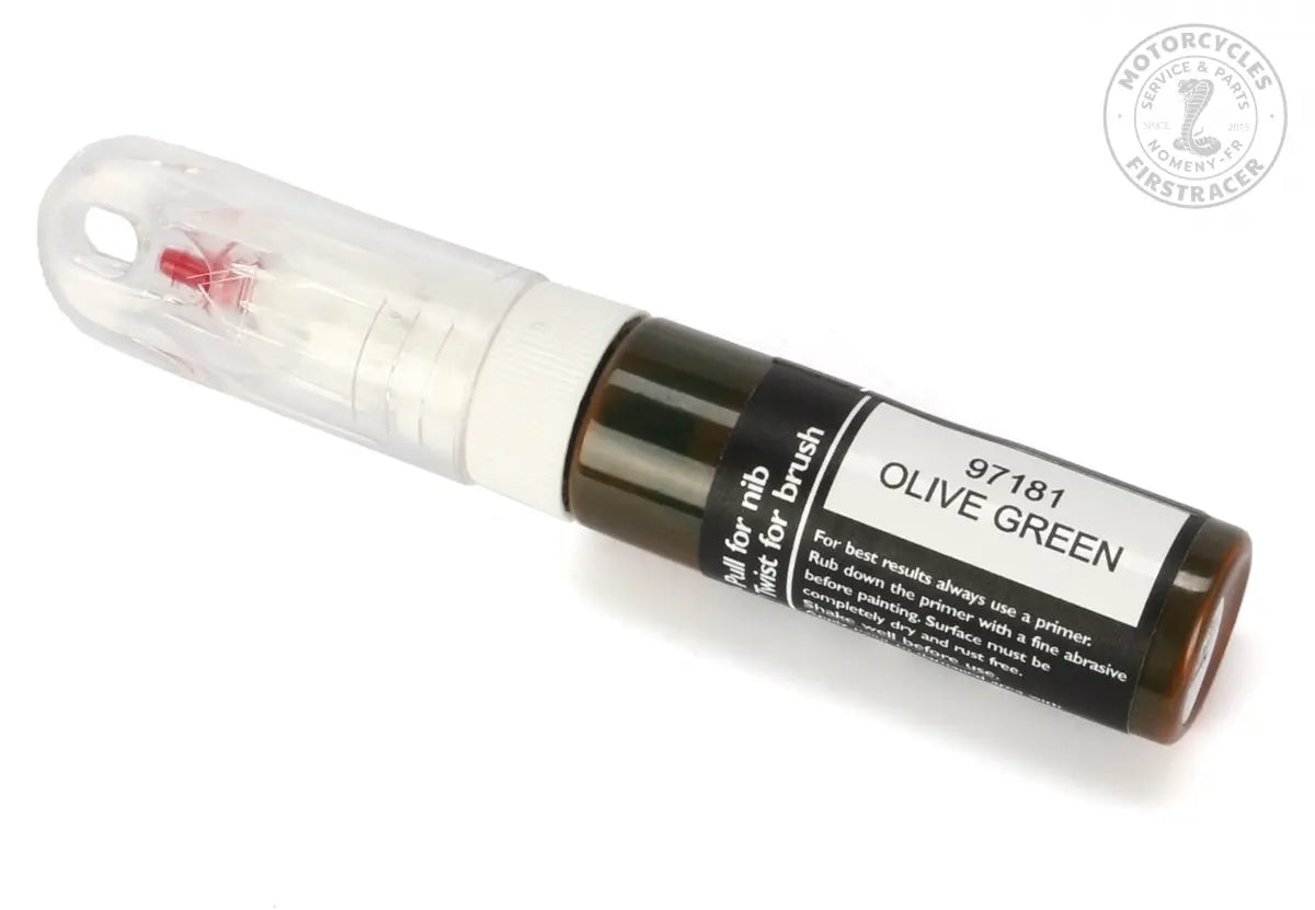 Stylo retouche peinture avec pinceau Royal Enfield -VERTS Firstracer