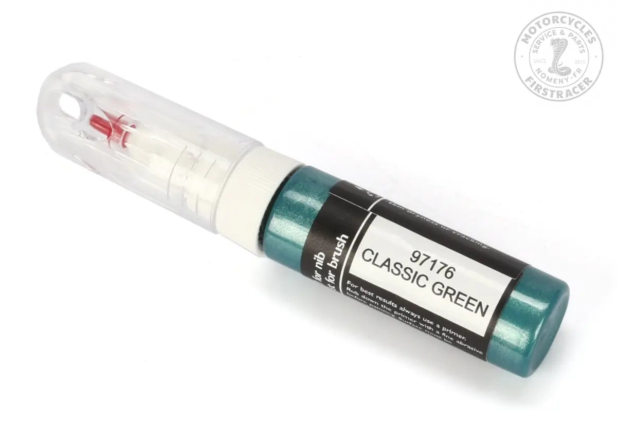 Stylo retouche peinture avec pinceau Royal Enfield -VERTS Firstracer