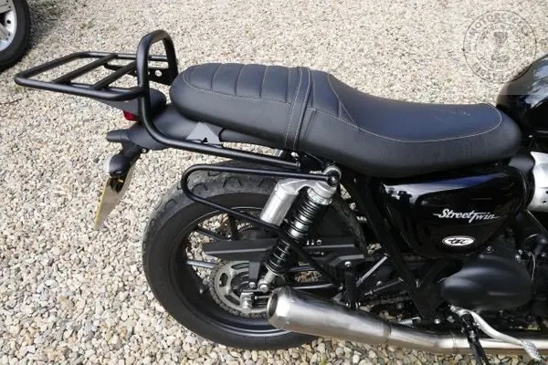 Support Ecarteurs noirs pour sacoches Triumph Twin 2016+ Firstracer
