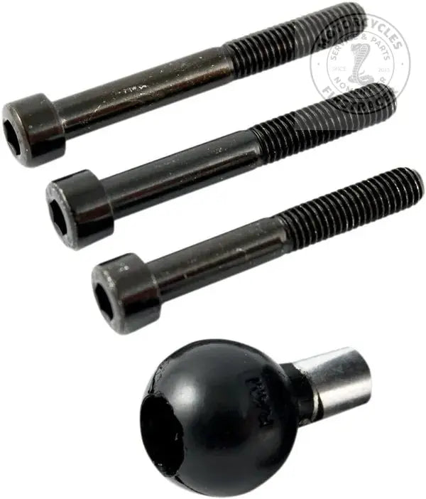 Support à rotule RAM® (USA) conçu pour la fixation d’un téléphone ou d’un GPS sur moto. Firstracer